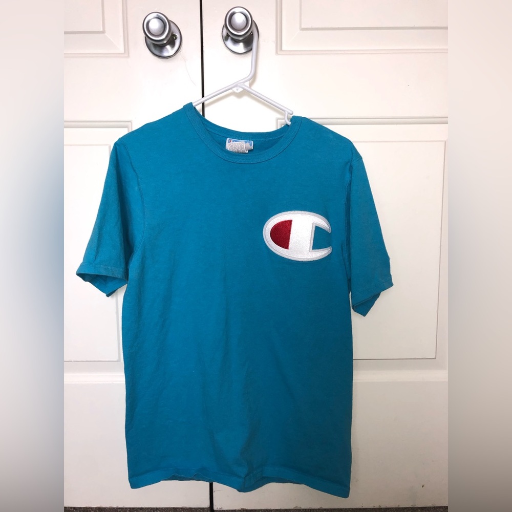 Mens Blue Champion T-Shirt